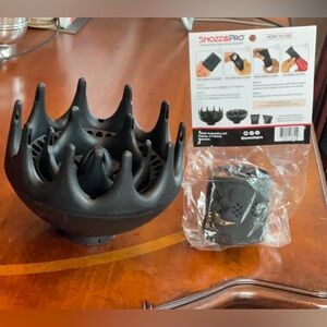 Black Orchid hair diffuser plus Snoozle attachment